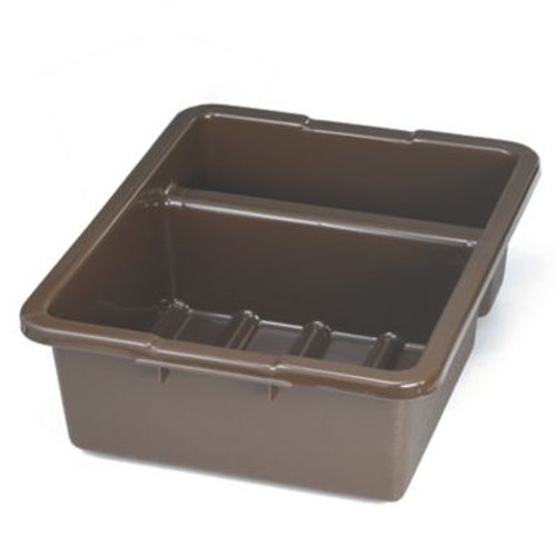 TABLECRAFT PRODUCTS COMPANY 1547BR BOX BUS 15X22X7 DIVIDED BRN