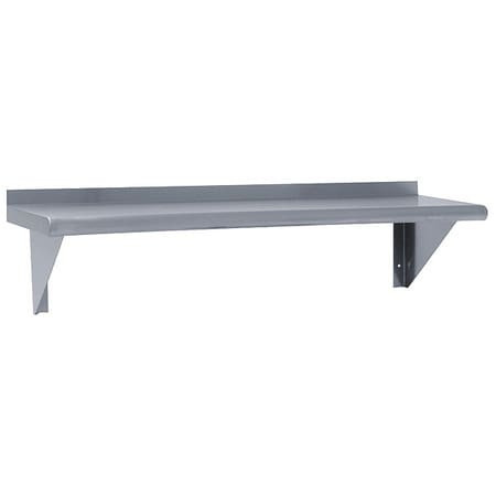 ADVANCE TABCO WS-12-72 WALL SHELF,10INX12INX72IN,SHLFCAP 120LB