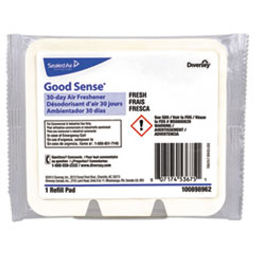 DIVERSEY 100898962 GOOD SENSE 30-DAY AIR FRESHENER, FRESH, 