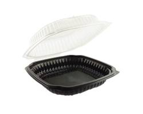 ANCHOR PACKAGING INC 4699610 CONTAINER,HINDGE,9X10,BK