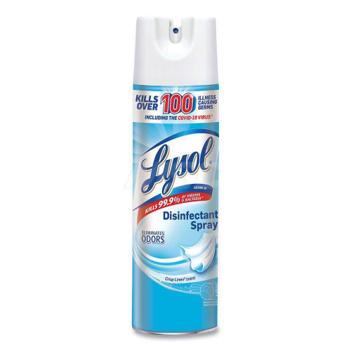 RECKITT BENCKISER RAC79329 LYSOL DISINFECT SPRAY CRISP LINEN 19OZ RECKITT BENCKISER RAC79329 LYSOL DISINFECT SPRAY CRISP LINEN 19OZ