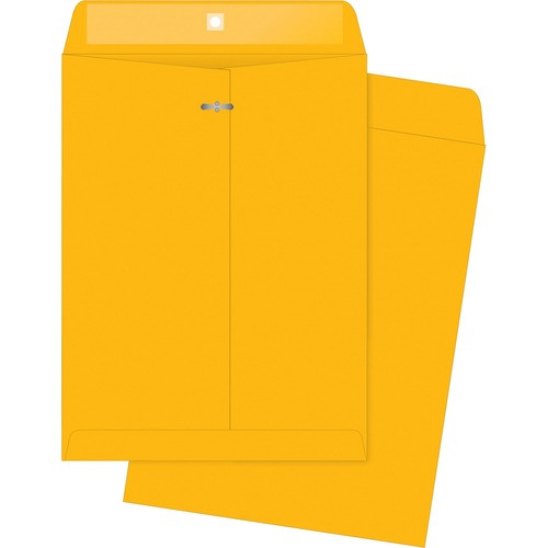 BUSINESS SOURCE 04426 CLASP ENVELOPES,HEAVY DUTY,100/BOX