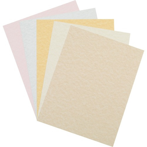 PACON CORPORATION 101235 CARD STOCK PAPER, PARCHMENT,65 LB., AST