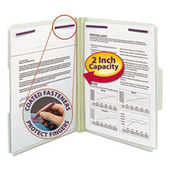 SMEAD MANUFACTURING CO. 14934 TWO INCH EXPANSION FASTENER FOLDER,25/BX