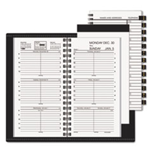 AT-A-GLANCE 70-008-05 WEEKLY APPOINTMENT BOOK,W/MEMO PAD