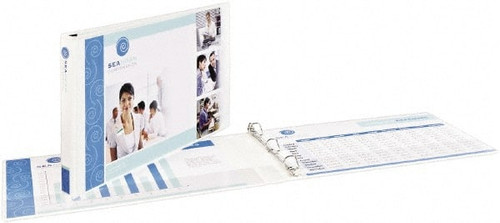 AVERY 72127 VIEW BINDER,TABLOID HEAVY-DUTY,WHITE