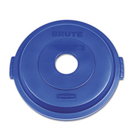 RUBBERMAID COMMERCIAL PRODUCTS 1788376 BOTTLE/CAN RECYCLING TOP,BLUE