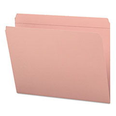 SMEAD MANUFACTURING CO. 12610 FILE FOLDER,LETTER, 100/BX, PINK