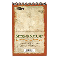 TOPS MANUFACTURING CO. 74688 SECOND NATURE SPIRAL REPORTER,6 X 9