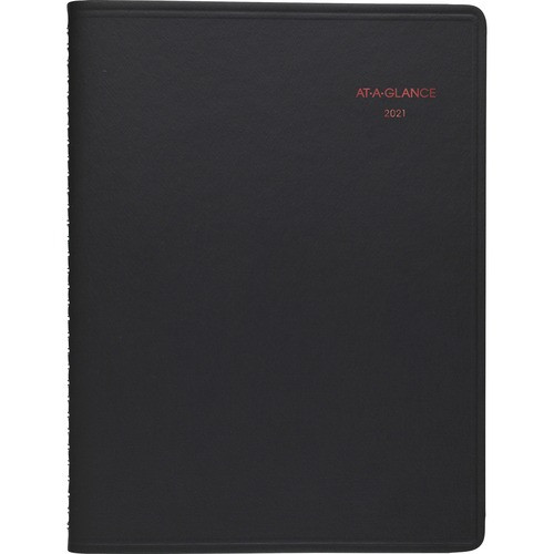 AT-A-GLANCE 70-864-05 WEEKLY/MONTHLY APPOINTMENT BOOK,BLACK