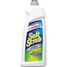 DIAL CORPORATION 15519CT SOFT SCRUB CLEANSER,W/BLEACH,36OZ,6/CT