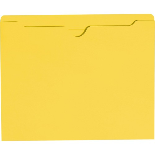 SMEAD MANUFACTURING CO. 75511 FILE JACKET,11 POINT STOCK, YELLOW