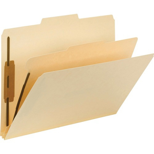 SMEAD MANUFACTURING CO. 18700 CLASSIFICATN FOLDERS,1 DIV,10/BX,MANILA