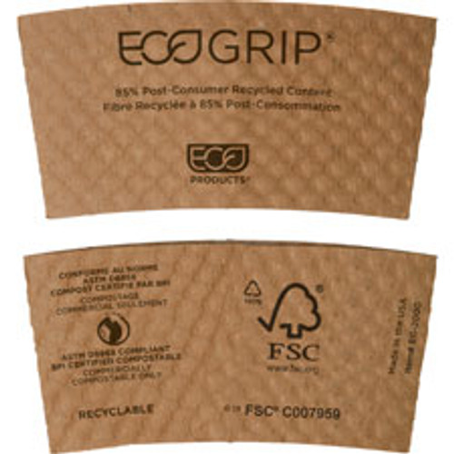 ECO-PRODUCTS EG-2000 HOT CUP SLEEVE,KRA',1300/CT