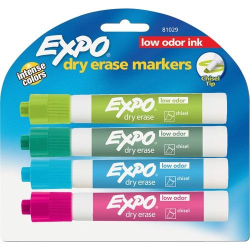 SANFORD CORPORATION 81029 DRY ERASE MARKER,4/SET