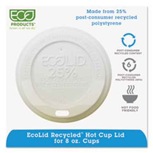 ECO-PRODUCTS EP-HL8-WR HOT CUP LID,FITS 8OZ CUPS,1000/CT ECO-PRODUCTS EP-HL8-WR HOT CUP LID,FITS 8OZ CUPS,1000/CT