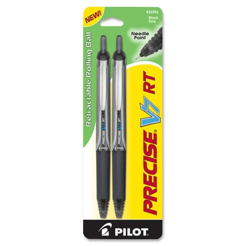 PILOT PEN CORPORATION 26056 PEN,ROLLBALL,PRECISE RT,2PK