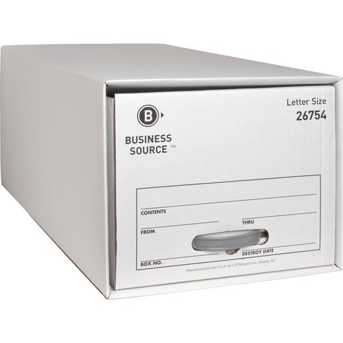 BUSINESS SOURCE 26754 STORAGE DRAWER,6/CT,WE
