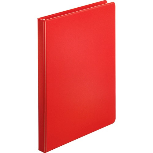 BUSINESS SOURCE 28527 ROUND RING BINDER,W/ POCKETS,1/2,RED BUSINESS SOURCE 28527 ROUND RING BINDER,W/ POCKETS,1/2,RED