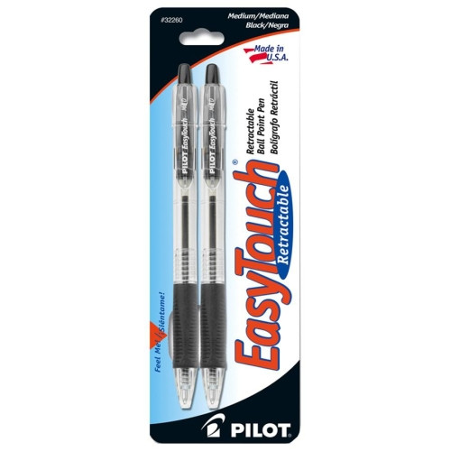 PILOT PEN CORPORATION 32260 PEN,BALLPT,ESYTCH,MED,2/CD