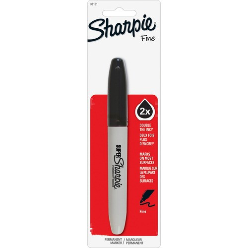 SANFORD CORPORATION 33101PP PERMANENT MARKER,FINE TIP,FADE PROOF