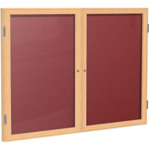 GHENT PW23648B-BG LETTERBOARD, 36X48,2-DOOR,WOOD FRAME