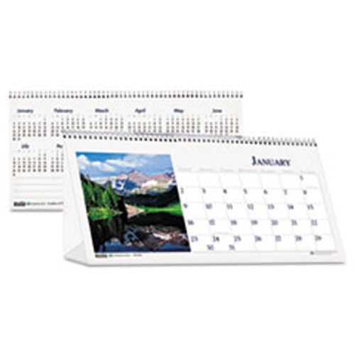 HOUSE OF DOOLITTLE 3649 TENT CALENDAR,JAN-DEC,8-1/2X4-1/2,SCENIC