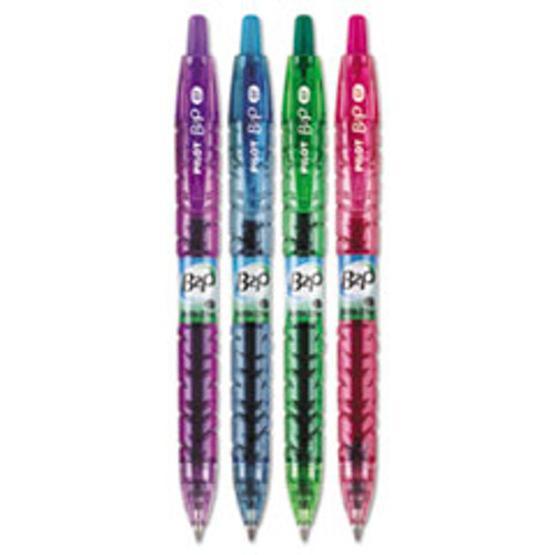 PILOT PEN CORPORATION 36620 GEL PEN,RETRACTABLE,REFILLABLE,4/PACK