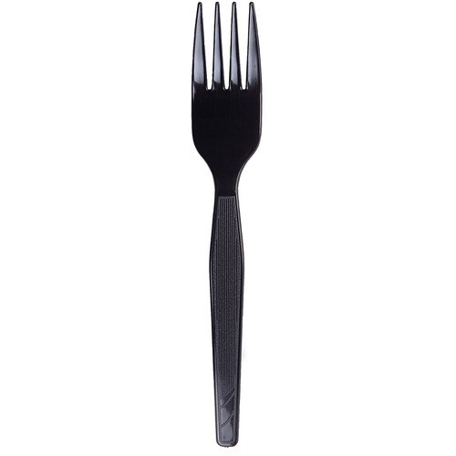 DIXIE PAPER PRODUCTS FM517 PLASTIC CUTLERY,BLACK,1000/CT