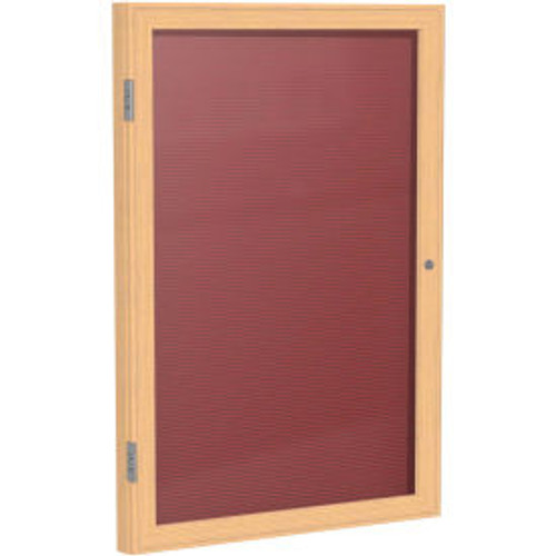 GHENT PW13624B-BG LETTERBOARD, 36X24,1-DOOR,WOOD FRAME