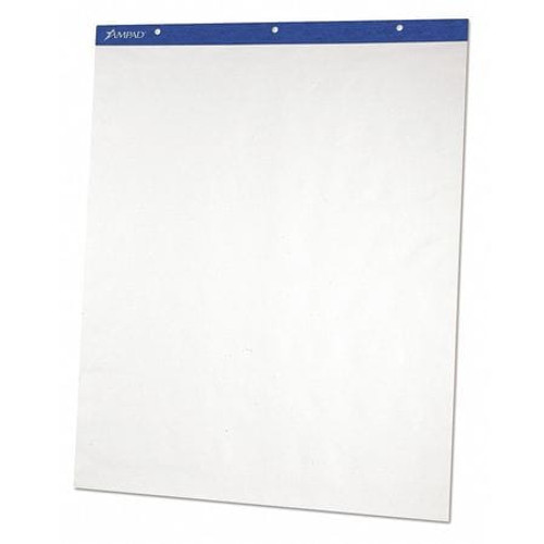 AMPAD CORPORATION 24-028 FLIP CHART PADS,UNRULED,27 X 34,WHITE