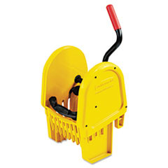 RUBBERMAID COMMERCIAL PRODUCTS RCP 7575-88 YEL DOWN-PRESS WRINGER,WAVEBRAKE,YELLOW