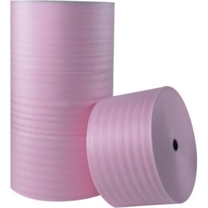 BOX PARTNERS FW14S18AS ANTI-STATIC AIR FOAM ROLLS, 1/4" X 18" X