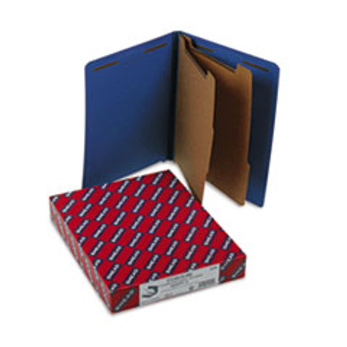 SMEAD MANUFACTURING CO. 26784 CLASSIFICATION FOLDER,DARK BLUE, 10/BX