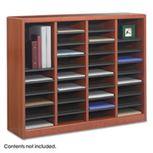 SAFCO 9321CY LITERATURE ORGANIZER,36 COMPARTMENTS
