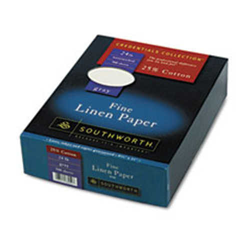SOUTHWORTH 574C FINE LINEN PAPER,24LB, 500/RM, GRAY SOUTHWORTH 574C FINE LINEN PAPER,24LB, 500/RM, GRAY