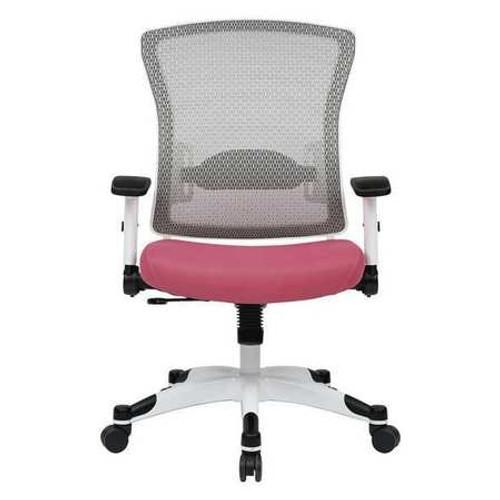 OFFICE STAR 317W-W1C1F2W-261 WHITE FRAME MANAGERS CHAIR