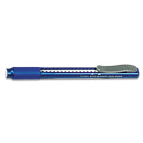PENTEL ZE22C PENCIL-STYLE GRIP ERASER,BLUE PENTEL ZE22C PENCIL-STYLE GRIP ERASER,BLUE