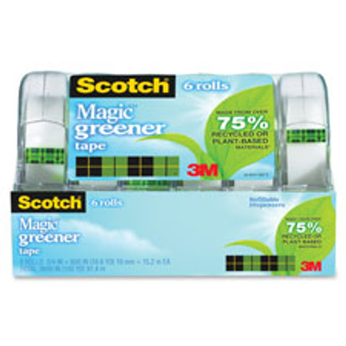 3M 6123 3M  MAGIC TAPE, DISPENSER,ECO-FRIENDLY,3