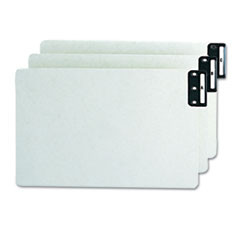 SMEAD MANUFACTURING CO. 63276 END TAB GUIDE, VERTICAL A-Z/ST, LEGAL