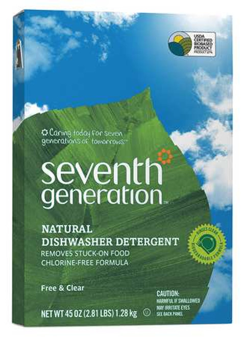 SEVENTH GENERATION SEV 22150 DISHWASHING DETERGENT UNSCENTED PK 12