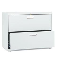 HON 682LQ LATERAL FILE, 36"X19-1/4"X28-3/8",GRAY
