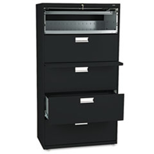 HON 685LP 5 DRAWER LATERAL FILE, W/LOCK