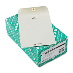 QUALITY PARK 38563 CLASP ENVELOPE,28LB,EXECUTIVE GRAY