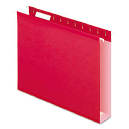 ESSELTE PENDAFLEX CORP. 4152X2RED HANGING FOLDERS,LETTER,RED,25/BOX