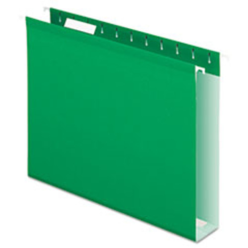 ESSELTE PENDAFLEX CORP. 4152X2BGR HANGING FOLDERS,LETTER,BRIGHT GREEN