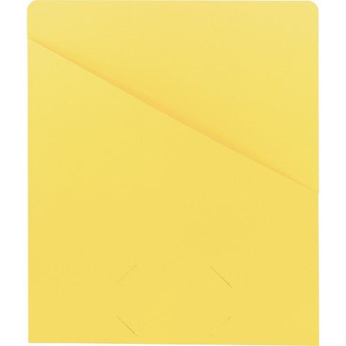 SMEAD MANUFACTURING CO. 75434 SLASH JACKET, 9-3/4"X11-1/2",YELLOW