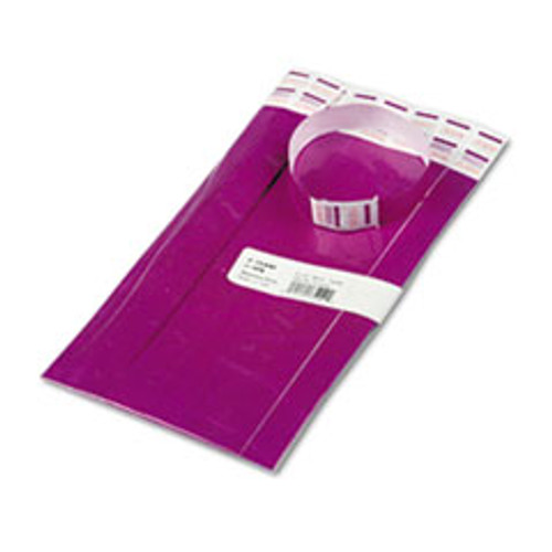 ADVANTUS CORPORATION 75440 WRIST BAND,TYVEK,NUMBERED,PURPLE