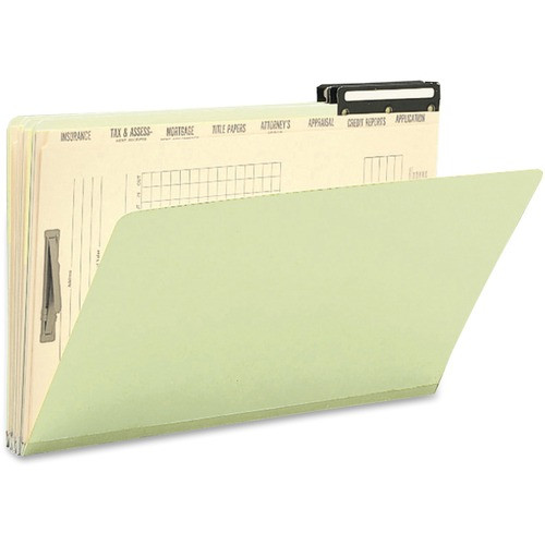 SMEAD MANUFACTURING CO. 78208 MORTGAGE FOLDERS W/METAL TABS, 1" EXP