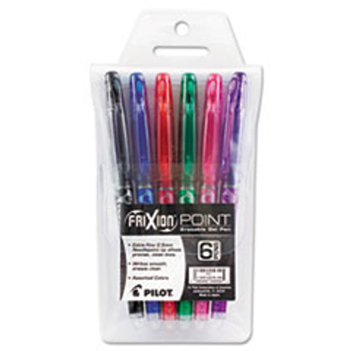 PILOT PEN CORPORATION 46524 PEN,FRIXION PT,6/PK,AST